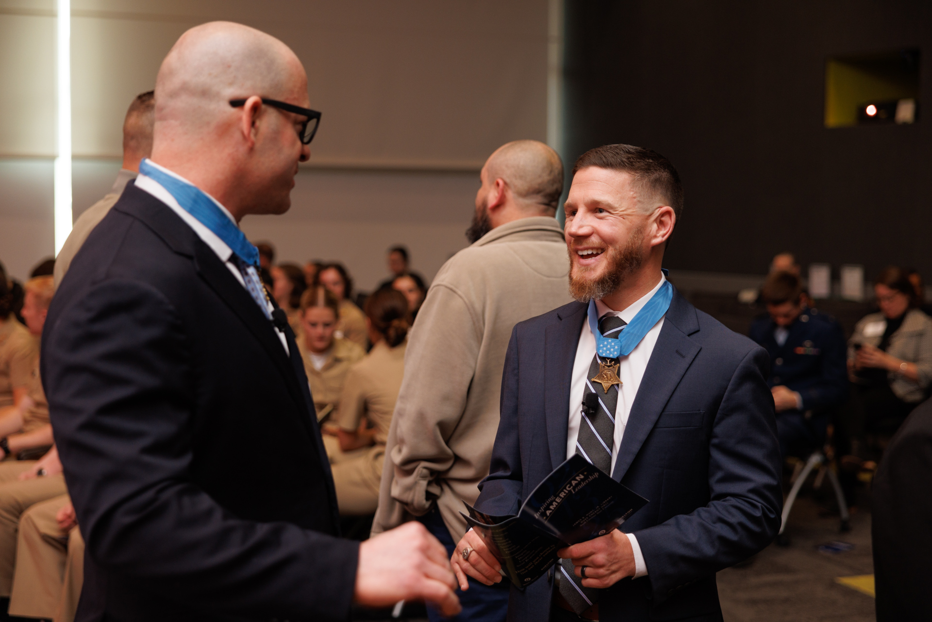 Medal of Honor Recipients Share Leadership Insights at NC State Panel